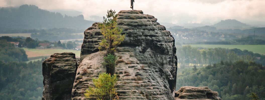 Saechsische Schweiz Felsen