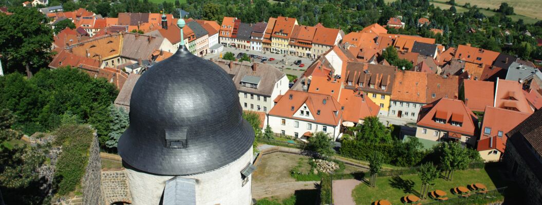 Burg Stolpen von oben