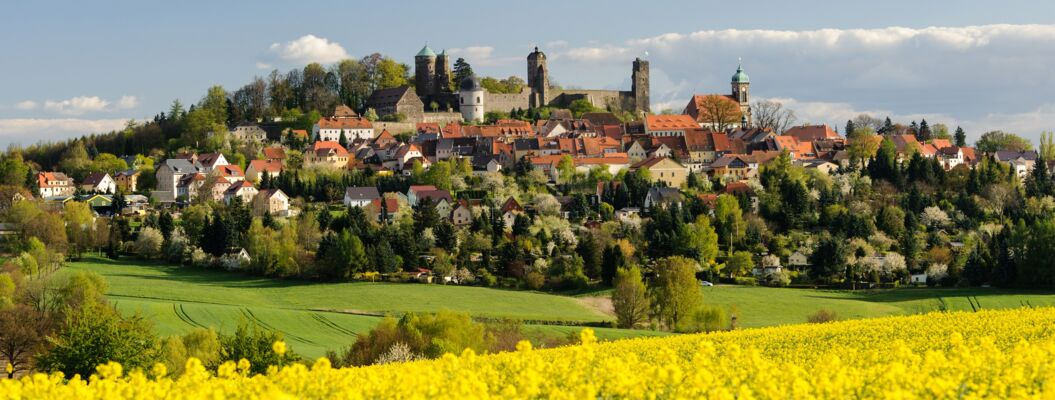 Stolpen im Frühling