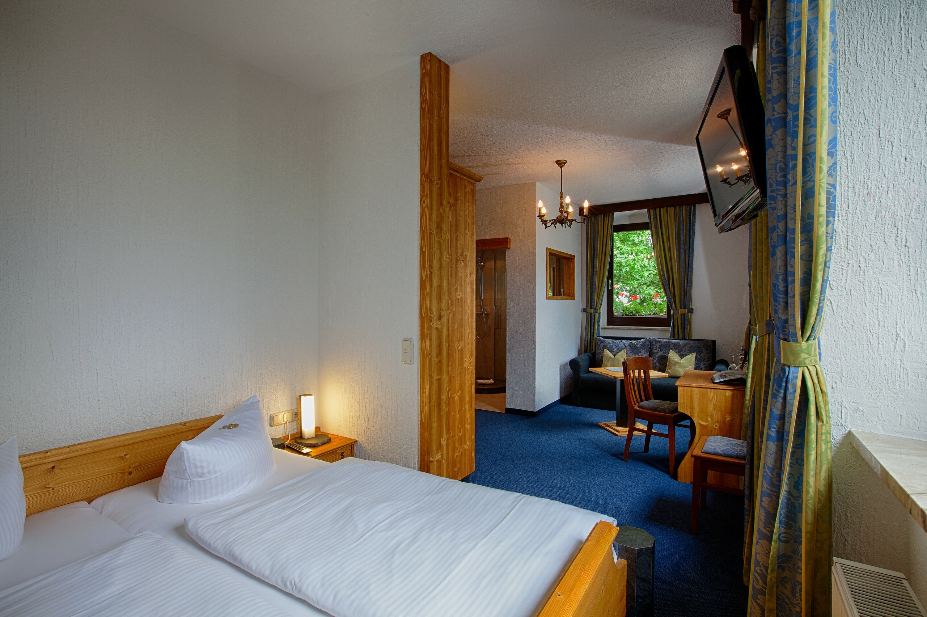 Ansicht Zimmer Burghotel